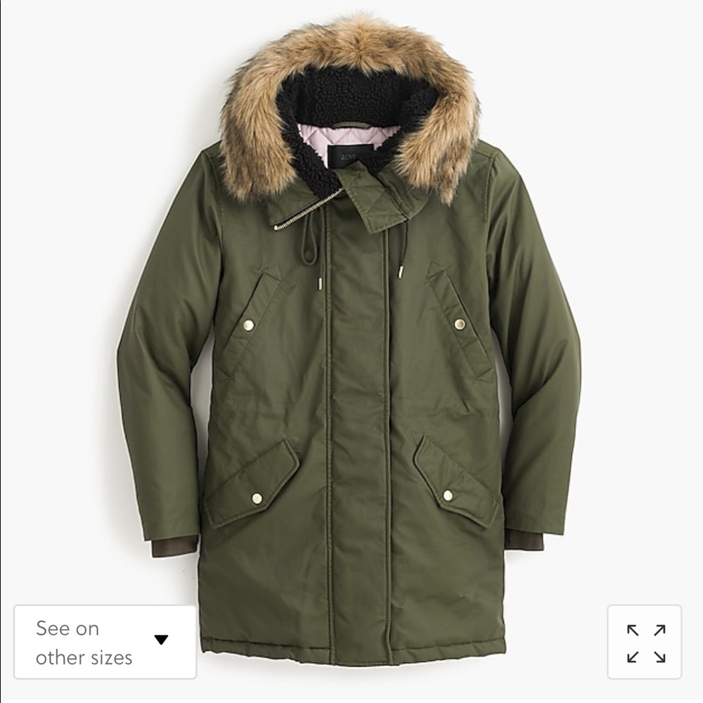 Jcrew Perfect Parka